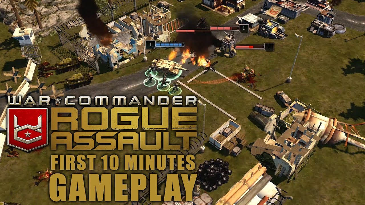 War Commander: Rogue Assault First 10 Minutes Gameplay Walkthrough Android IOS