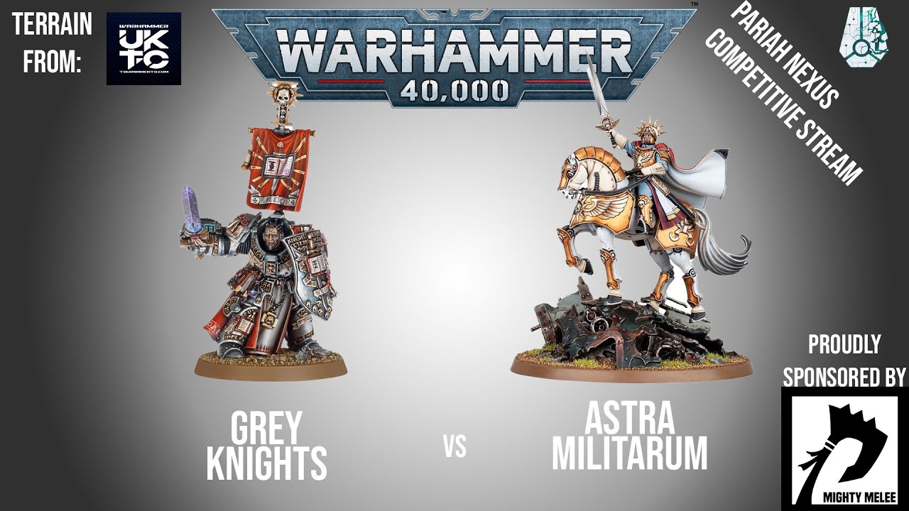 Grey Knights Vs Astra Militarum - Competitive Battle Report