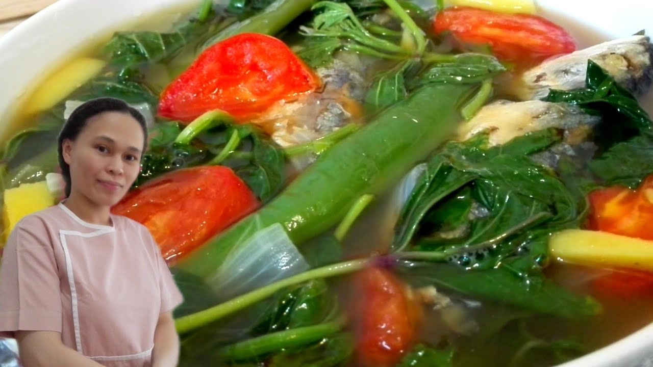 Sinabawang isda | How to Cook Sinabawang isda na may Talbos ng Kamote
