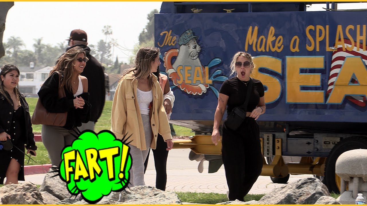 Blind Man Wet Fart Prank With The Sharter Toy