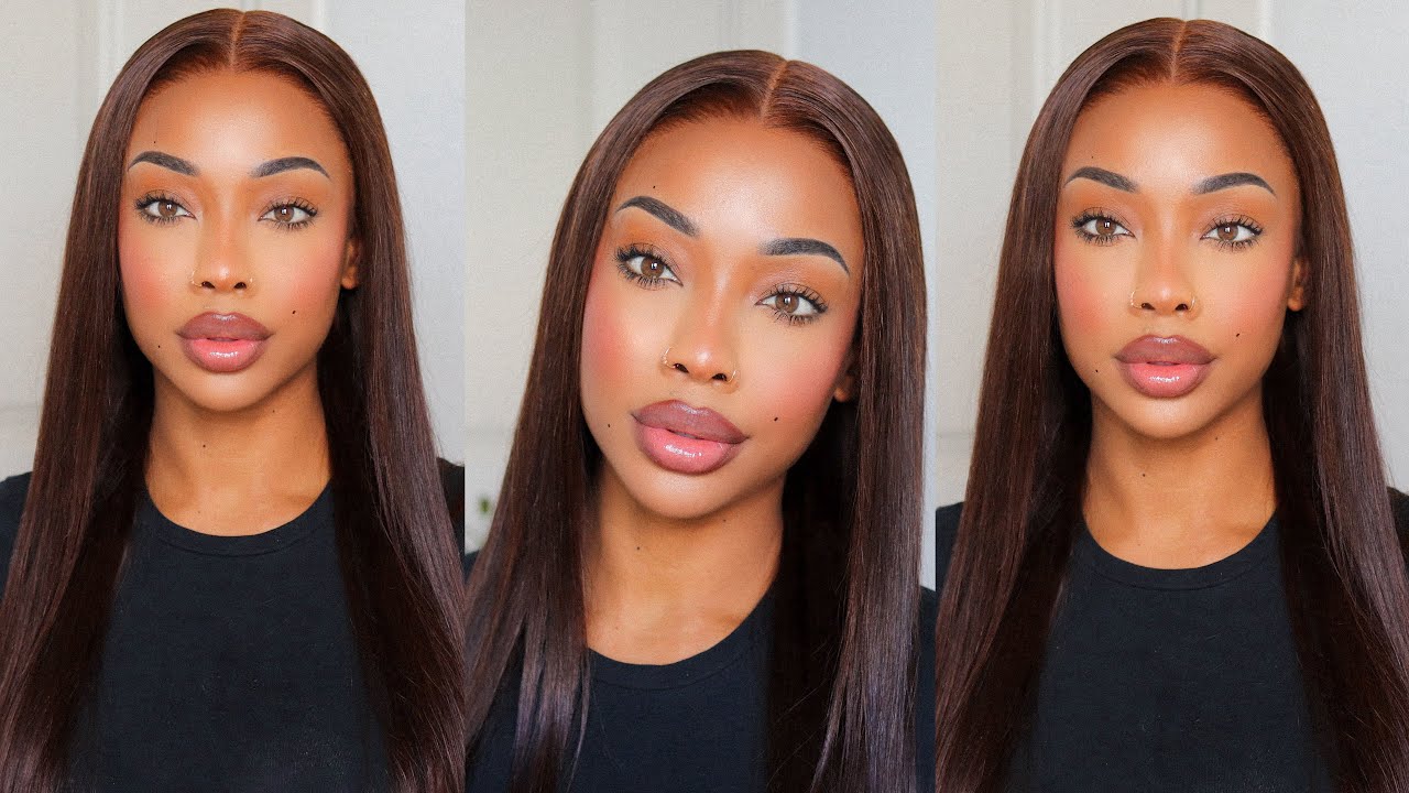 This Is So Fall😍The Perfect Reddish Brown Buss Down Wig- ftWowAfrican