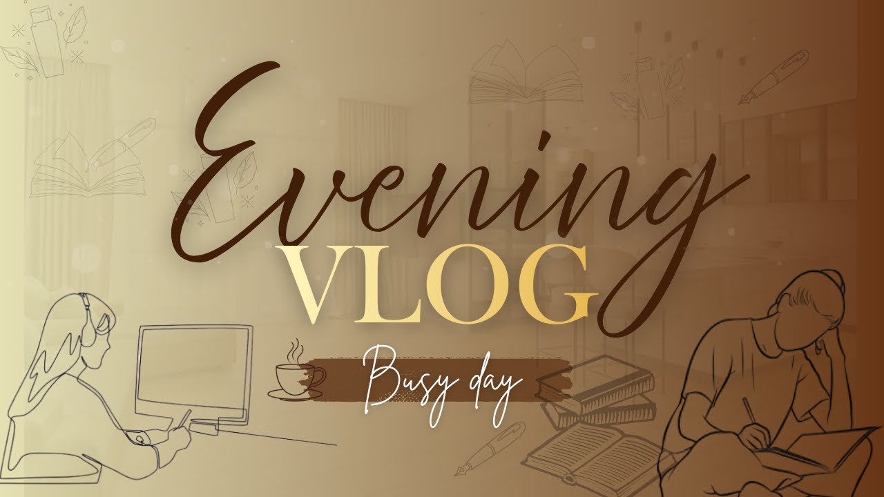 Evening vlog||productive||study||vlog#2