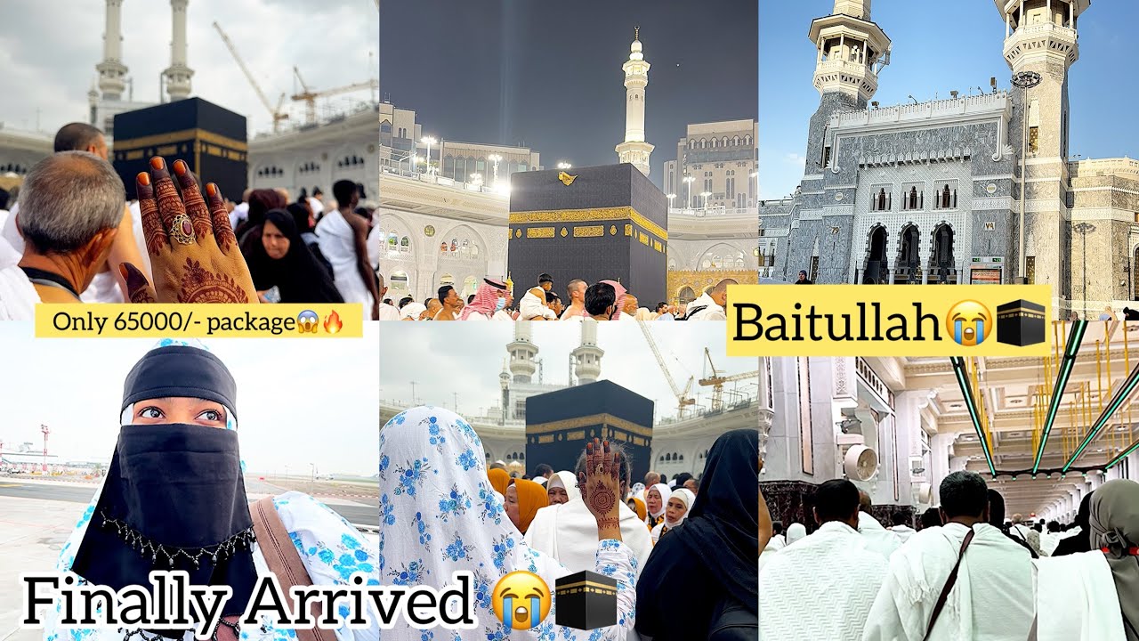 Finally Arrived Makkah shareef 🕋 Airport se Makkah ka safar🥺❤️ 