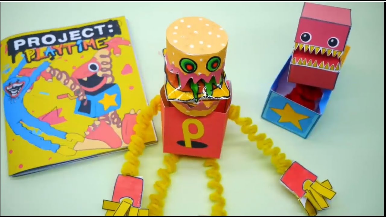 DIY Project Playtime - Boxy Boo  (Credits to @mobgamesstudios )