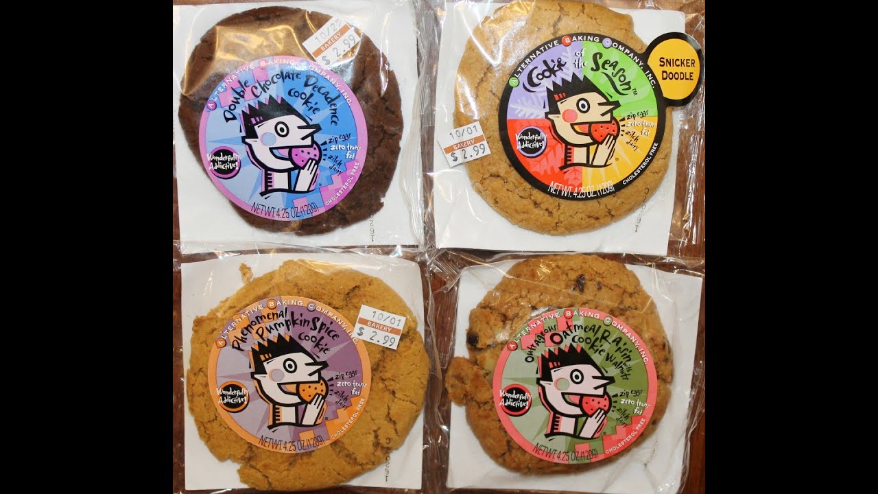 Alternative Baking Company: Double Chocolate, Snickerdoodle, Pumpkin Spice, Oatmeal Raisin Walnut