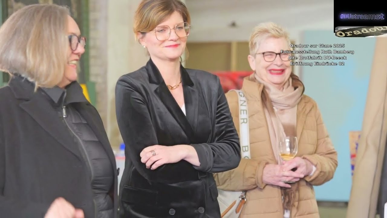 Oradour sur Glane 2025 Foto Ausstellung Ruth Bamberg Alte Brotfabrik DU Beeck Eindrücke 02