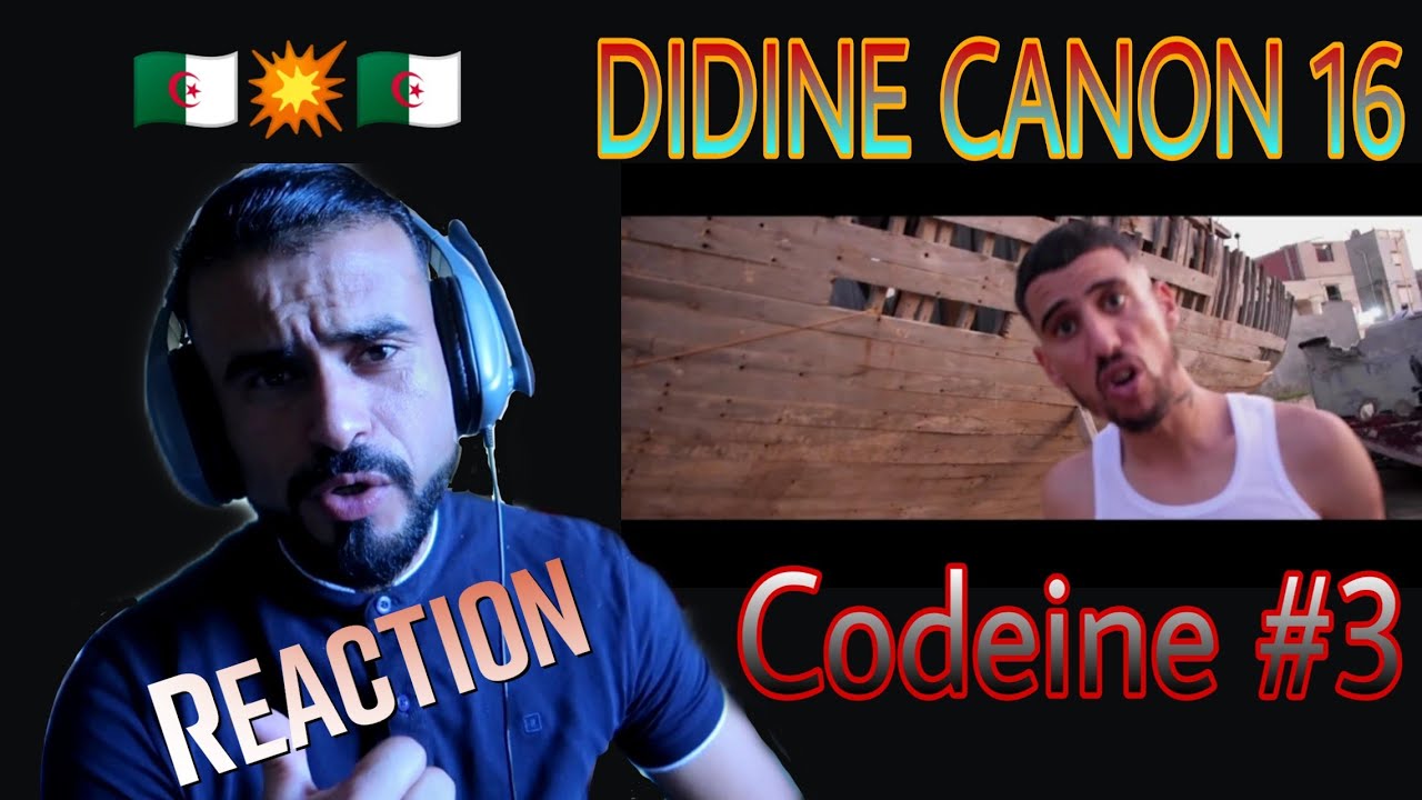Didine Canon 16 ~ Codeine #3 [REACTION] ردة فعل مغربي في إسبانيا 😱youppi