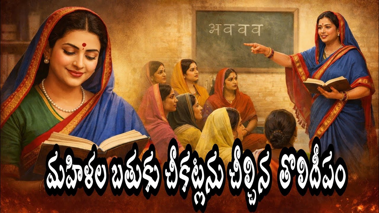 అక్షర విప్లవం స్త్రీ విద్యా విజయానికి పునాది || Savitribai Phule life story 