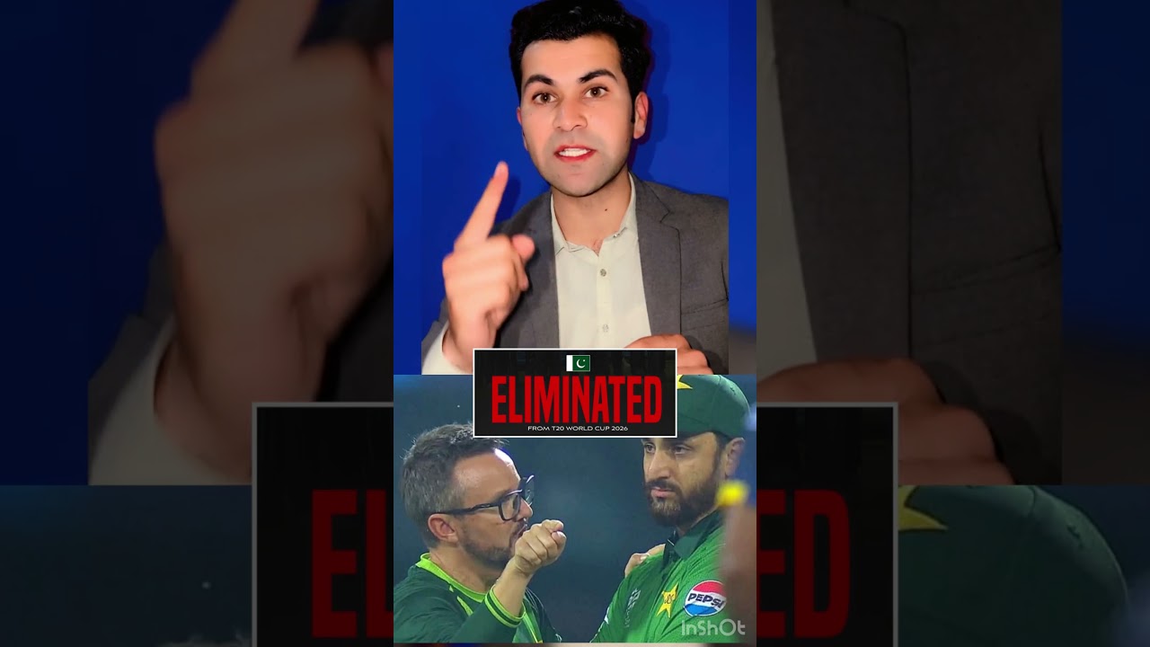 Pakistan Eliminated from T20 World Cup 2026 | Babar Azam retirement #cricket  #t20worldcup  #shorts