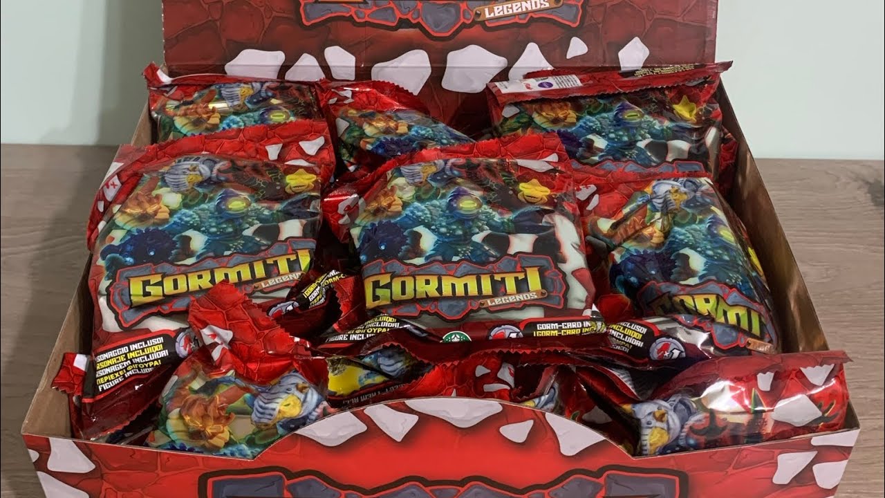 GORMITI LEGENDS: apro un intero box dei NUOVI Gormiti