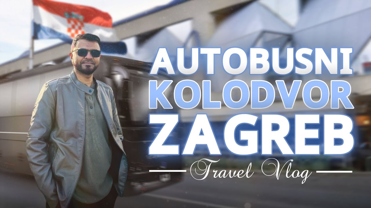 🇭🇷 ক্রোয়েশিয়ার রাজধানী জাগরেবের একটি বাস স্টেশনে || Autobusni kolodvor Zagreb || Europe Update
