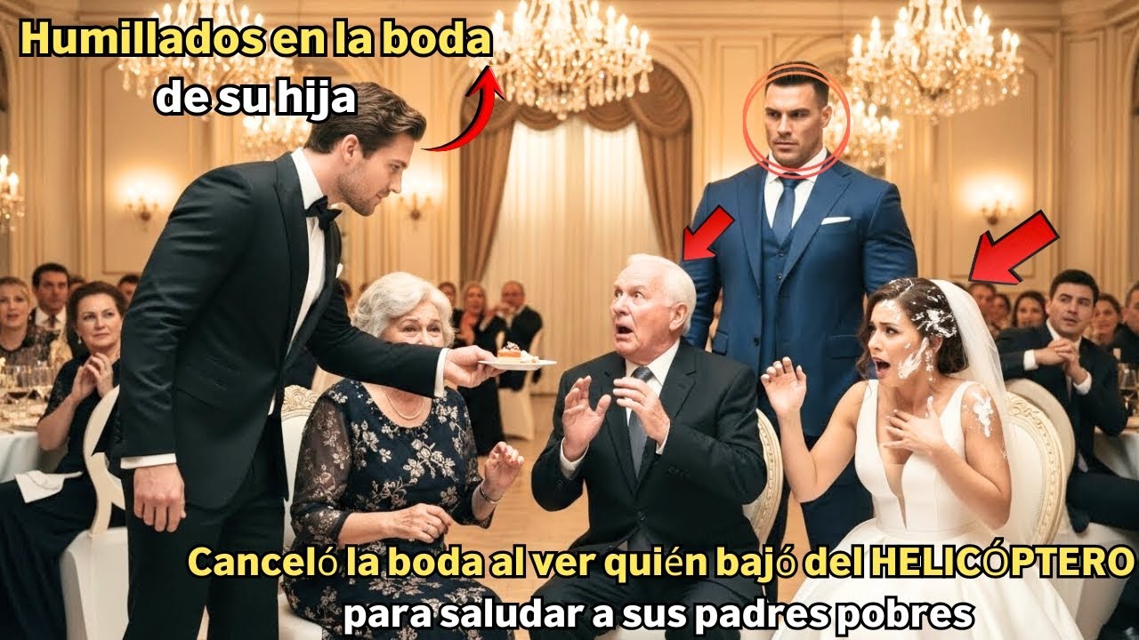 Novio CRUEL humilla a suegros pobres, sin saber que el INVITADO VIP los defendería
