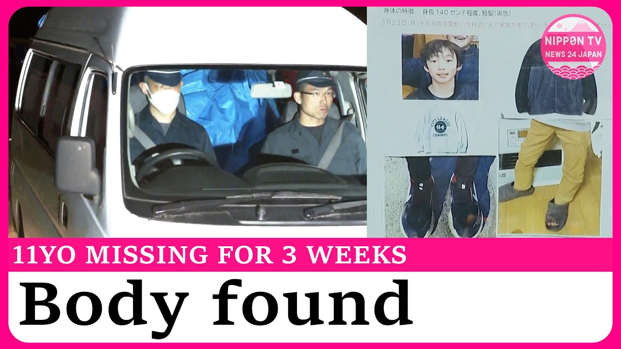 Decomposed body found in woods as 11-year-old boy remains missing for three weeks in Kyoto