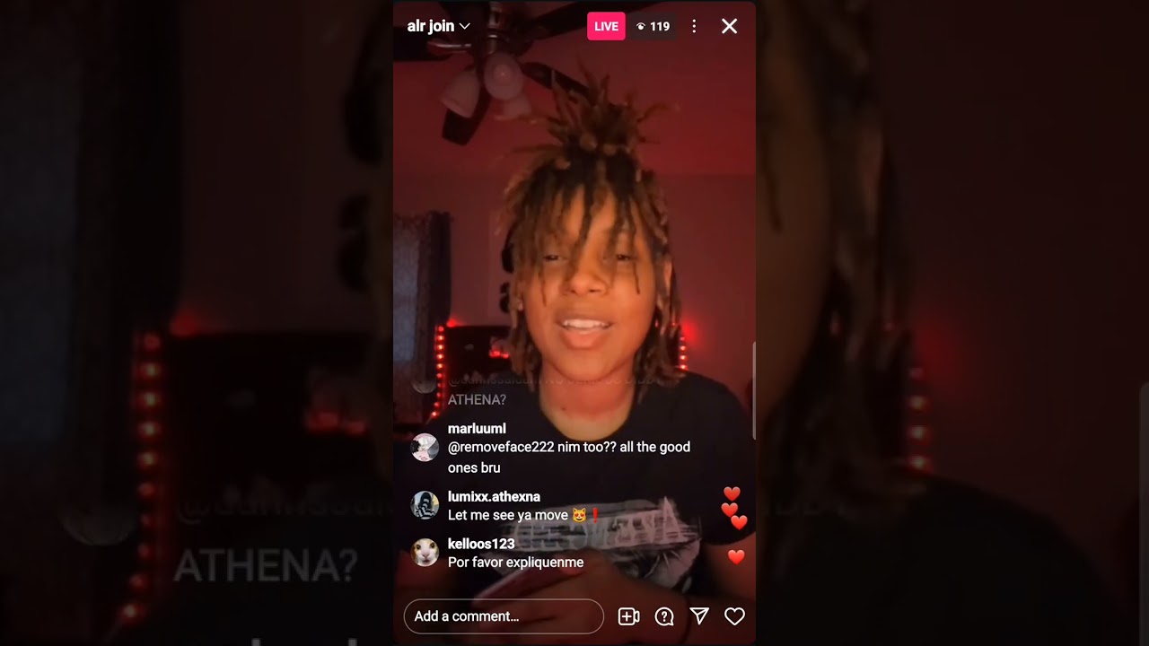 Jnhygs IG Live: Lumi Athena confirmed allegtions *PROOF*