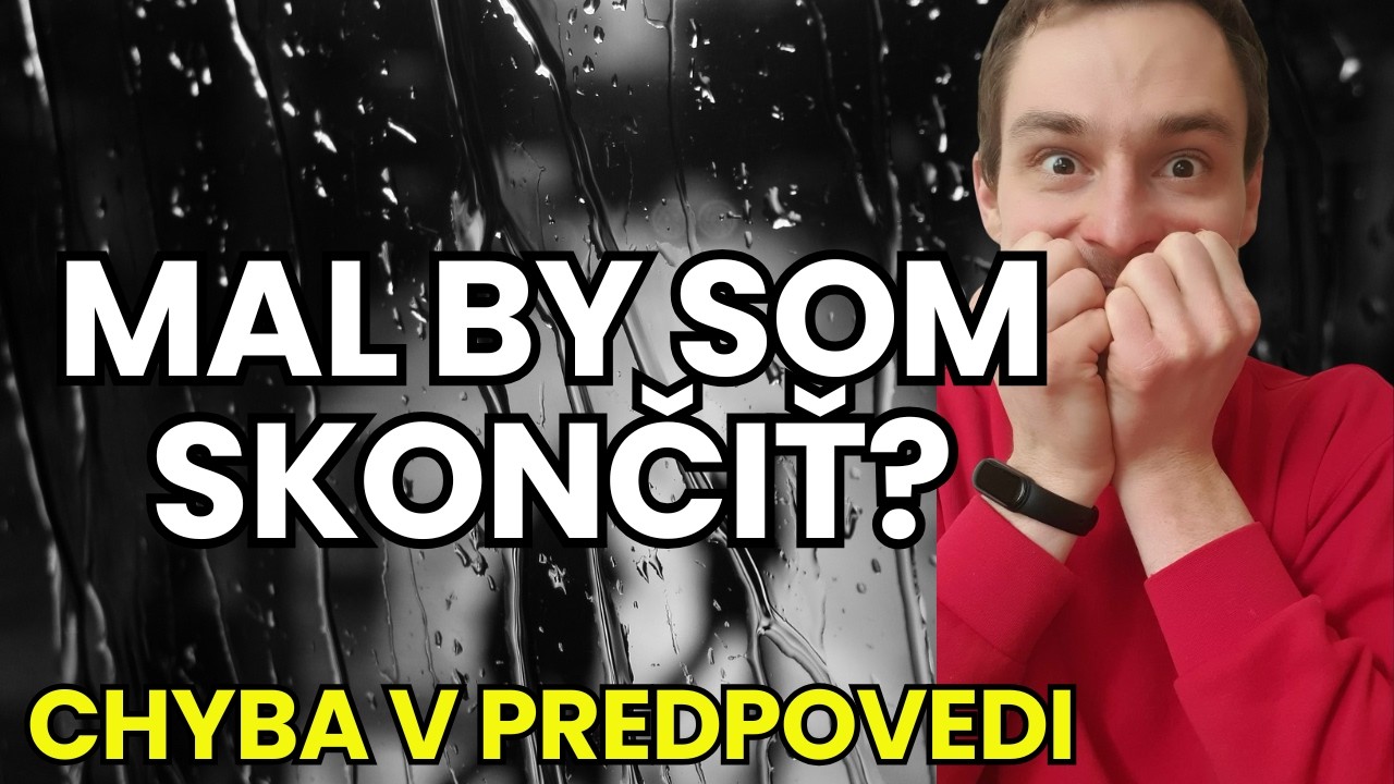 🔥 ZL&Aacute; PREDPOVEĎ POČASIA!!  🌩️ AKO ĎALEJ? #meteorol&oacute;gia #počasie #predpoveď #fakty