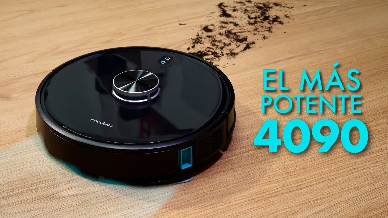 El Robot Más POTENTE que Aspira y Friega de verdad! CONGA 4090