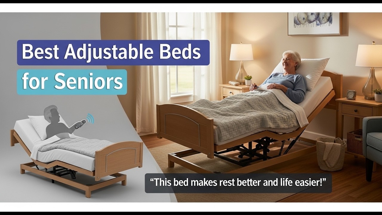 TOP 5 Best Adjustable Beds For Seniors 2026 | Adjustable Beds For Seniors Improve Sleep & Comfort