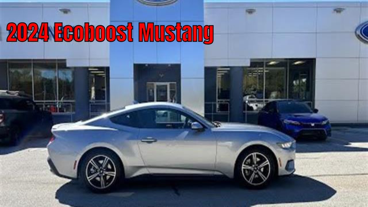 My 2024 Ecoboost Mustang has arrived, Check it out!! #2024mustang
