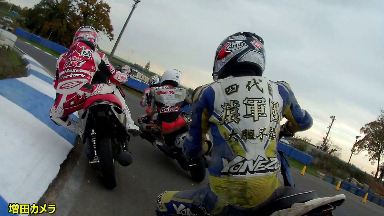 Amazing scooter race　2019秋ヶ瀬モトチャンプ最終戦FP4-50クラス（マルチオンボードカメラ）