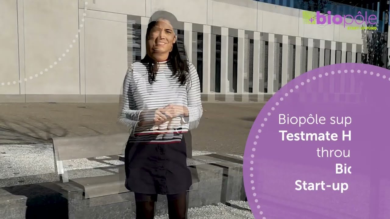 Testmate Health supported by Biop&ocirc;le through its Biop&ocirc;le Start-up Fund.