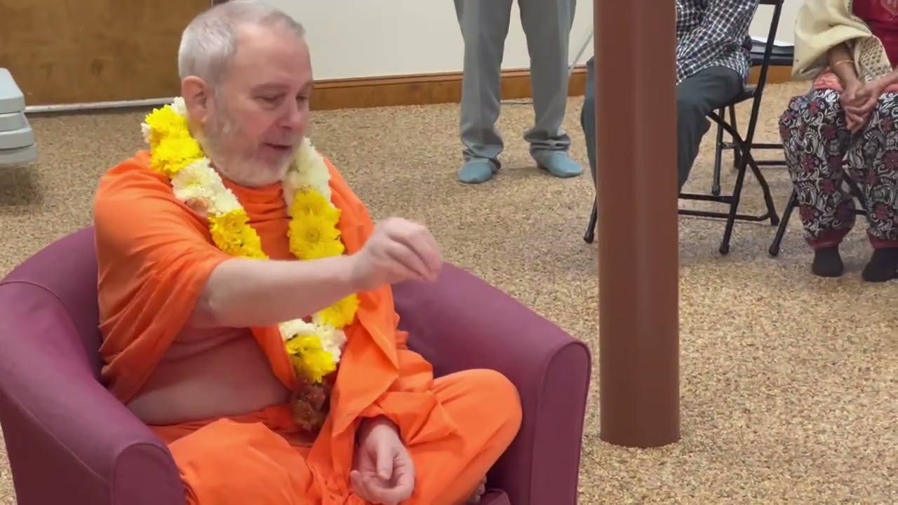 Swami Tadatmananda's 70th Year Celebration - Bhimaratha ritual conclusion