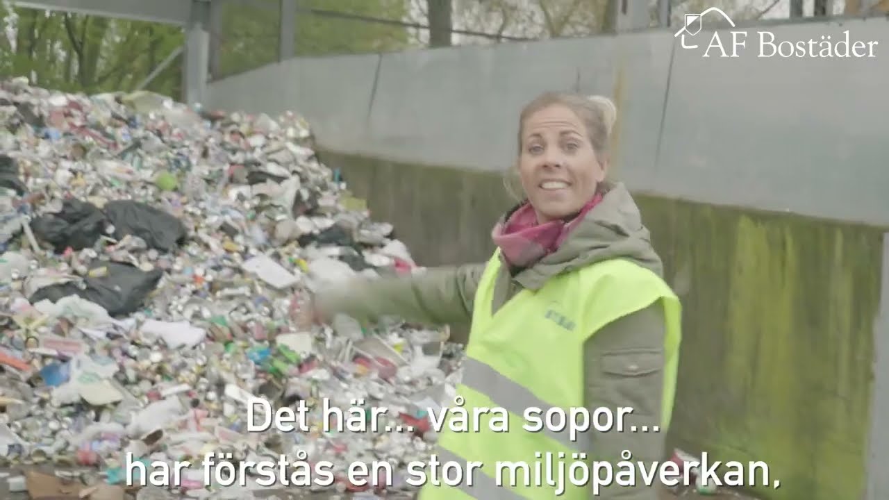 Studenternas avfall: Från källsortering till effektiv återvinning!