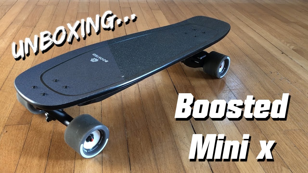 Boosted Board Mini X Unboxing