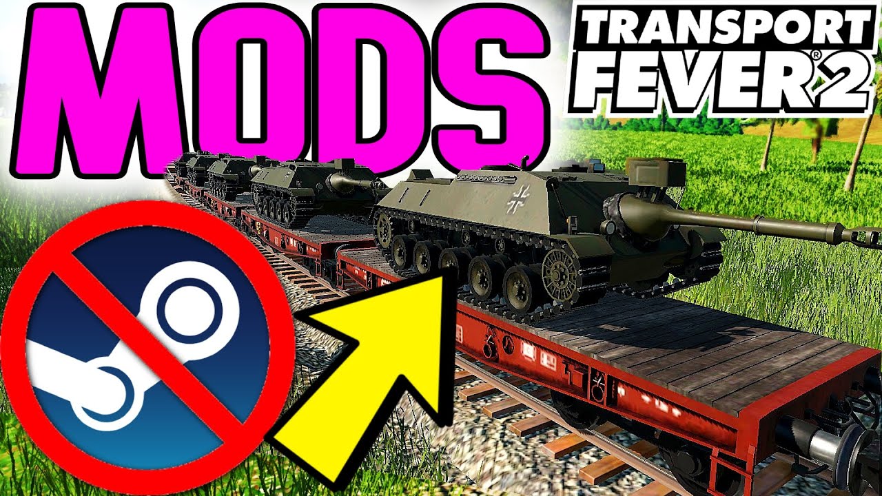 Как найти СКРЫТЫЕ моды в Transport Fever 2 БЕЗ Steam! 2026