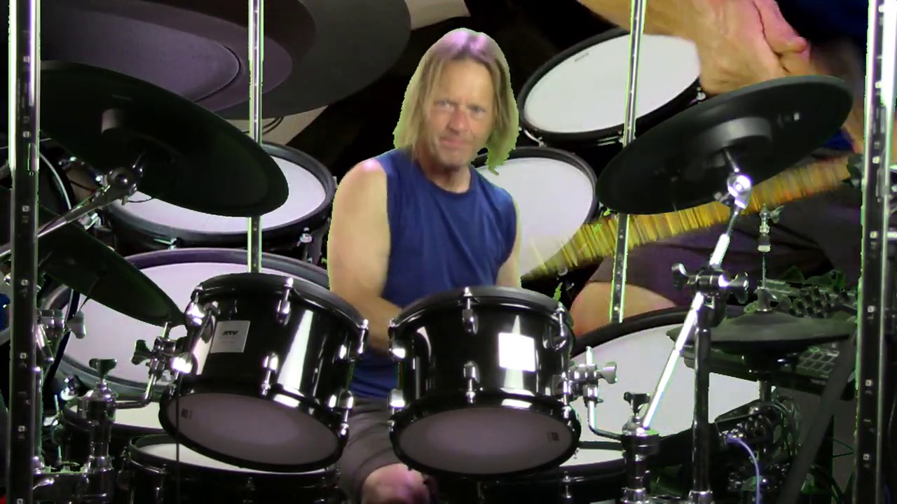 GregOnDrums ATV aDrums - Fast Rock Adlib 2