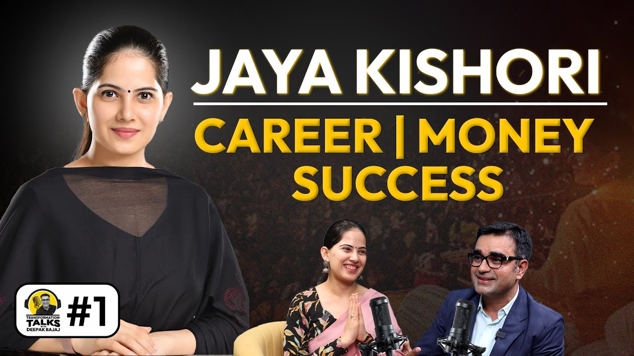 Jaya Kishori - Bhagavad Gita, Spirituality, Money, क्या सब पहले से लिखा है? | @Iamjayakishori | Ep-1