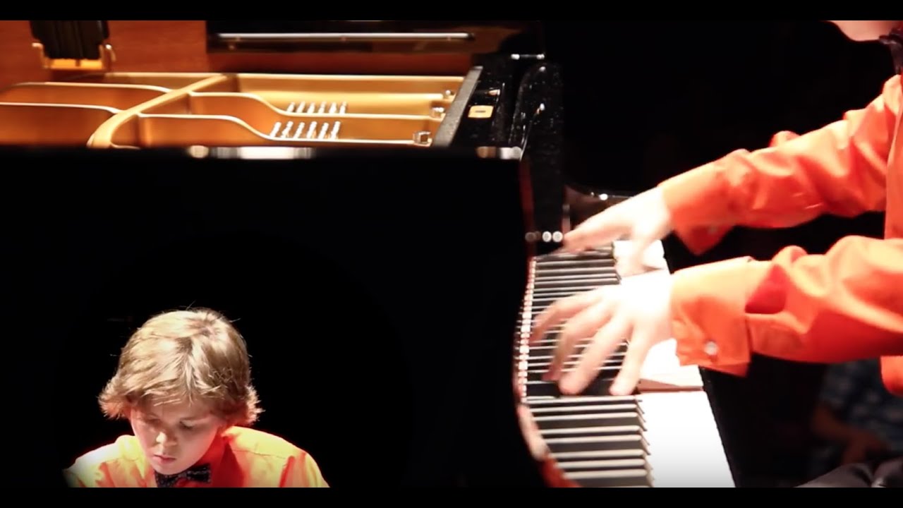 F. Liszt - Hungarian Rhapsody No. 2, Michael Andreas Haeringer, 13 years old