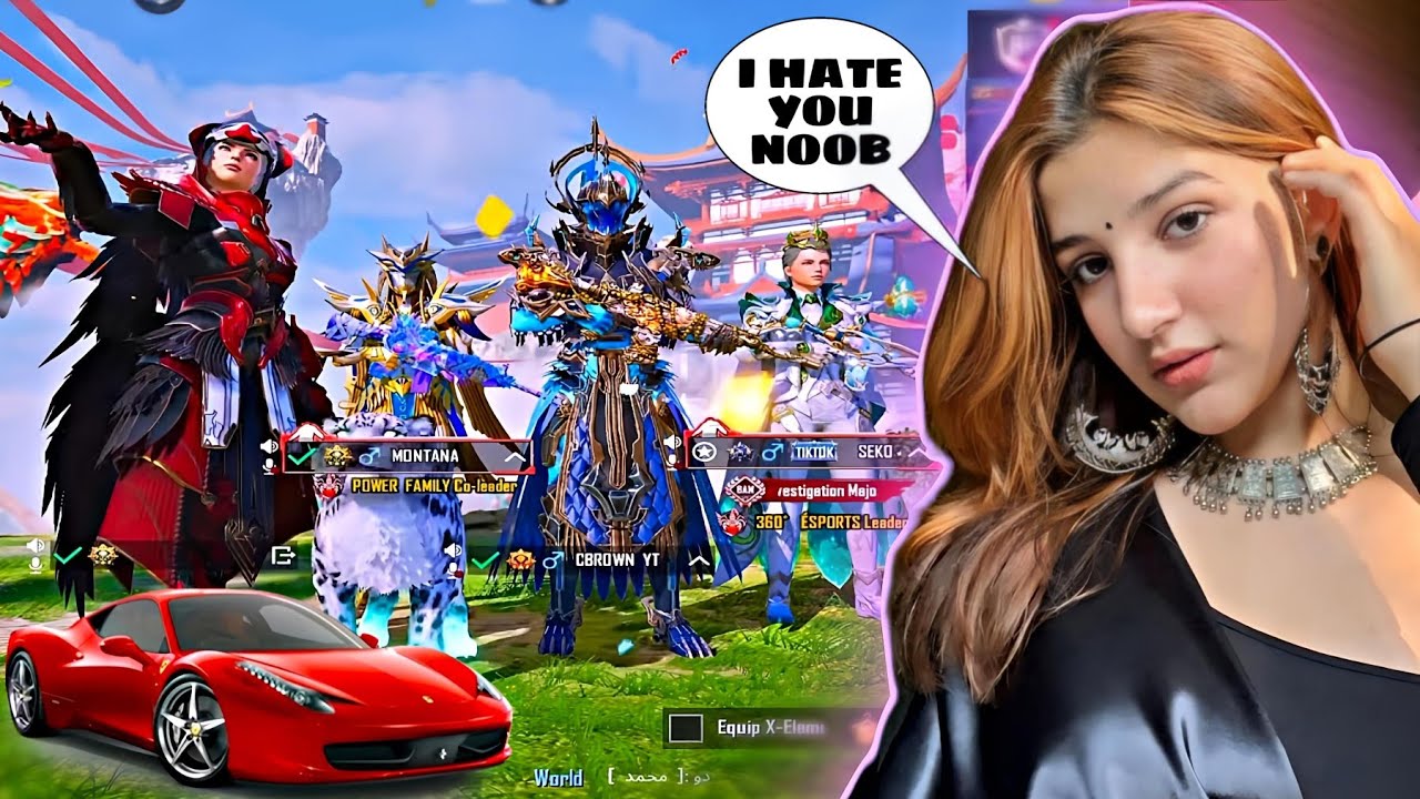 🔥Brother's girlfriend (GF) Called me Noob I Challenged for 1vs2 | BGMI