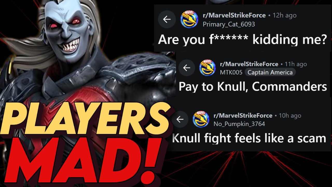 ЛЮДИ БУДУТ МЕНЯ НЕНАВИДЕТЬ, НО KNULL FIGHT НЕ ТАК ПЛОХ! MARVEL Strike Force