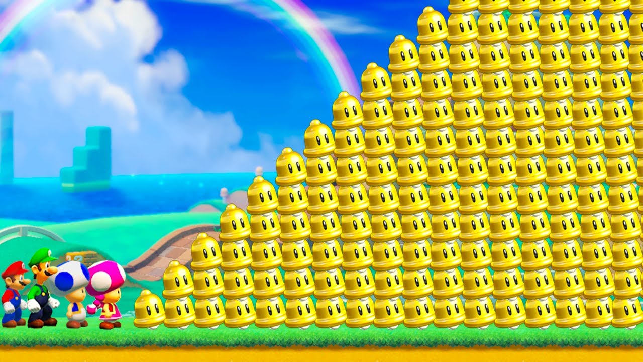 What If Mario & Friends Collect 999 Power-Ups? Mario Maker 2 Endless Mode