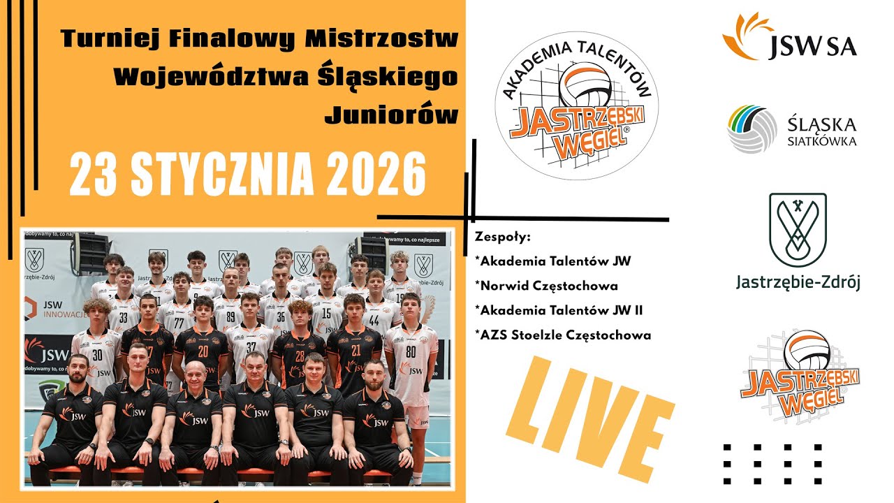 Finał Mistrzostw Śląska Juniorów 2026 - 23 stycznia 2026