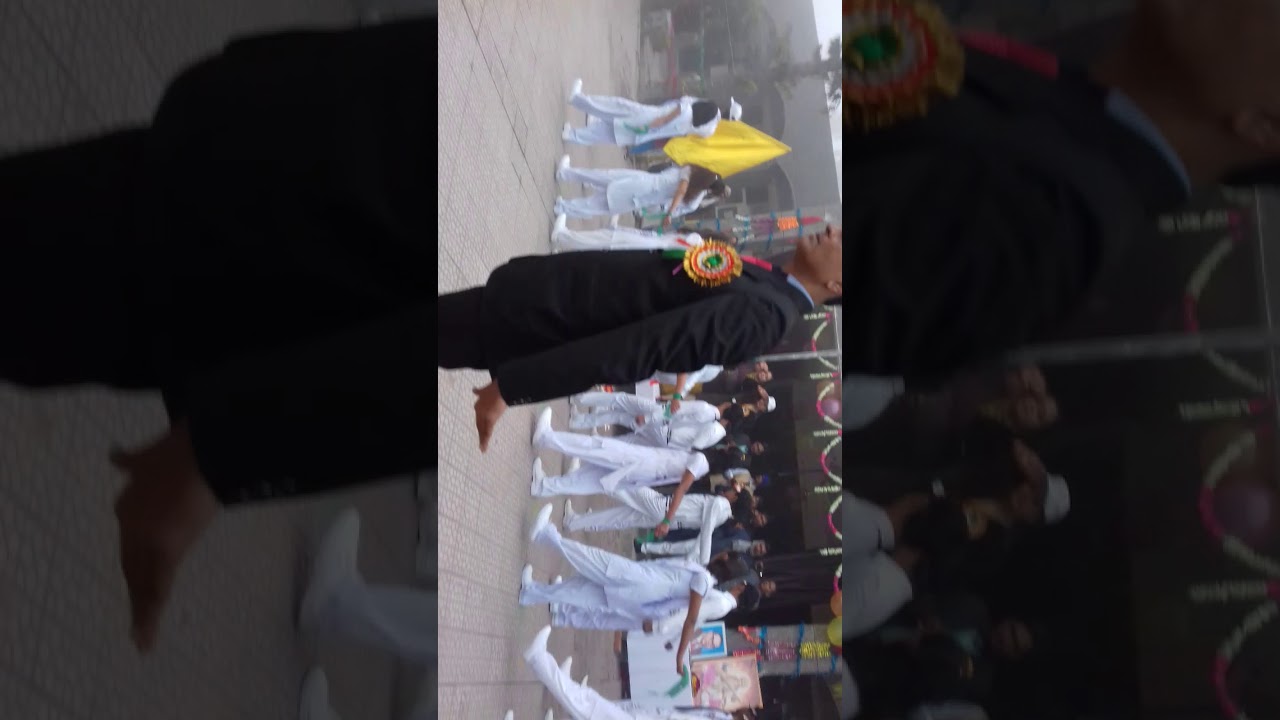 Jnv hardoi republic day parade 2018
