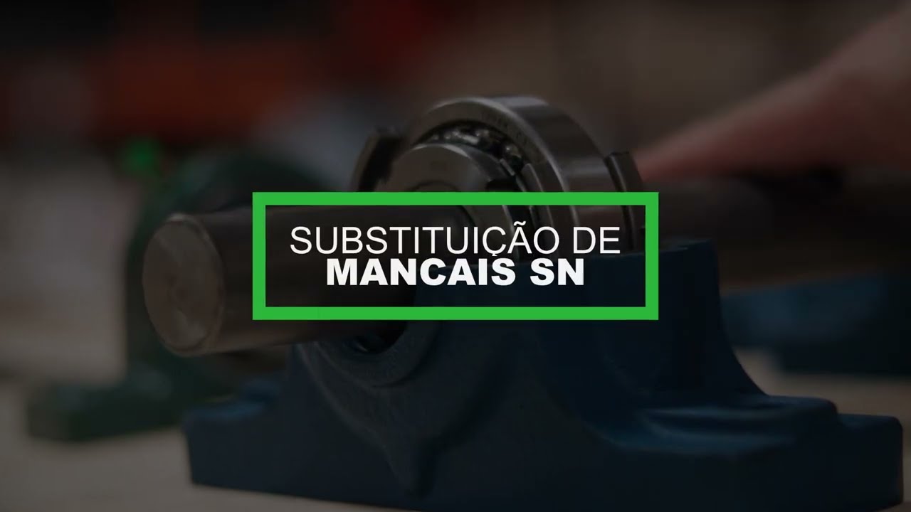 Como substituir rolamento do mancal SN - CDC