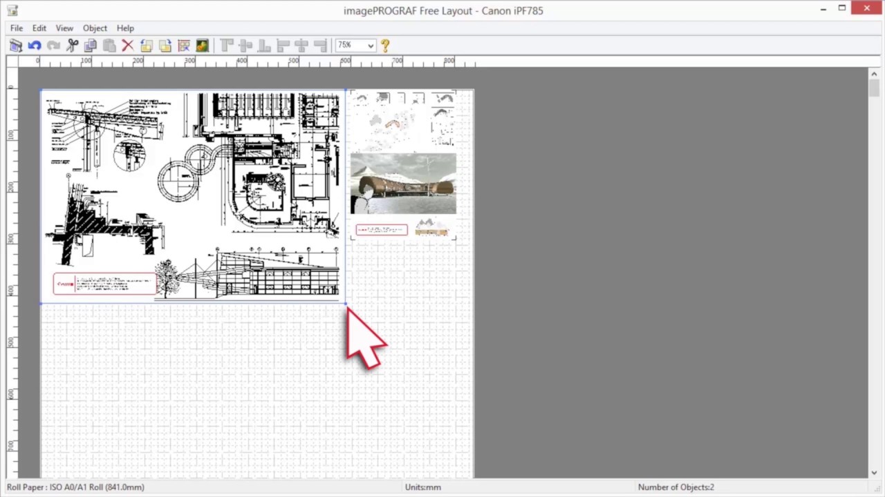 Learn how to nest and print images using canon imagePROGRAF Free Layout