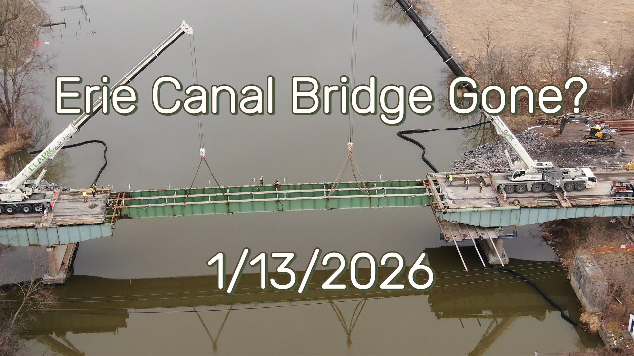 Erie Canal Bridge Gone