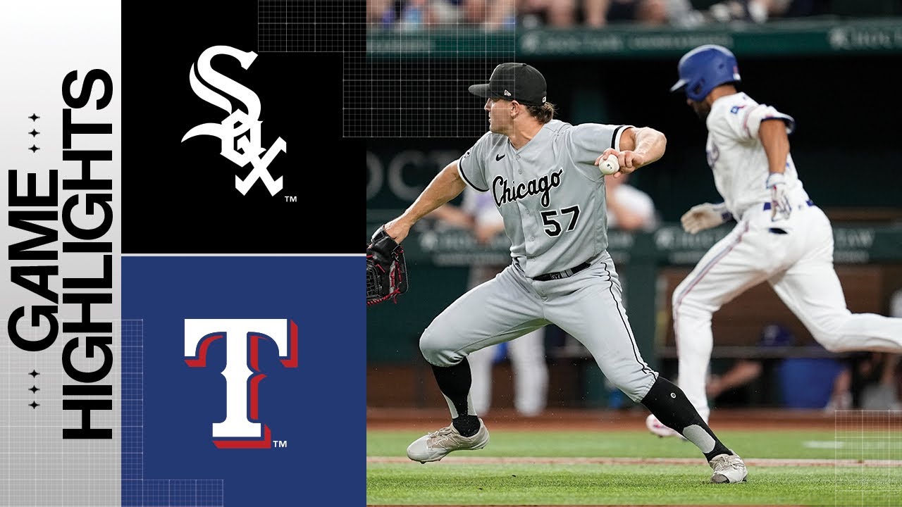 White Sox vs. Rangers Game Highlights (8/2/23) | MLB Highlights