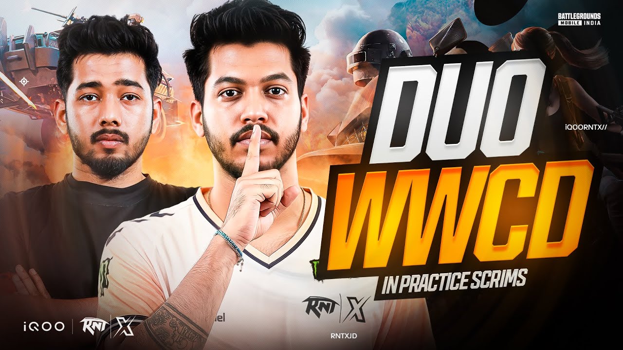 Duo WWCD in Scrims | Solo 5 Finishes ⚡️| Team Scout ? | IQOORNTXJDgaming 
