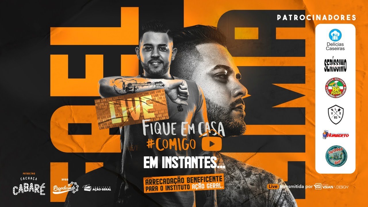 LIVE Fael Lima #ficaemcasacomigo