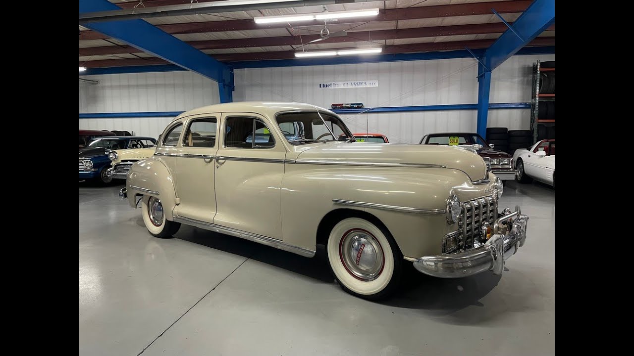 1948 Dodge Deluxe 4 Door Sedan - 41K Original Miles! Available at www.bluelineclassics.com