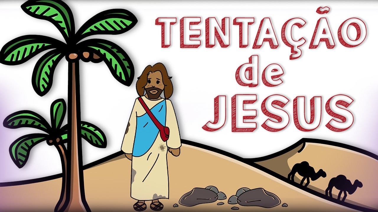 História Bíblica Para Crianças: A TENTAÇÃO DE JESUS [vencendo batalhas pela Palavra]