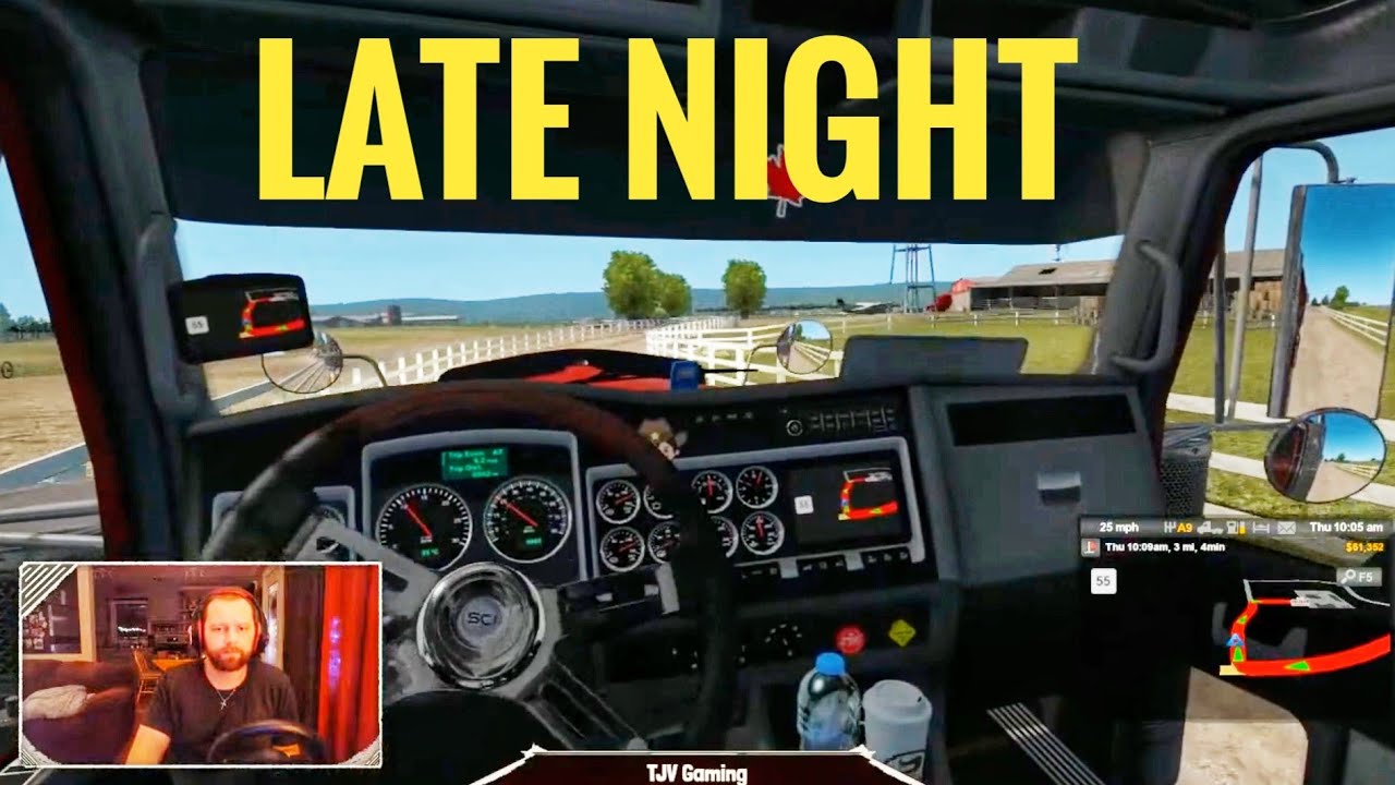 My Trucking Life  - LATE NIGHT - ATS #9