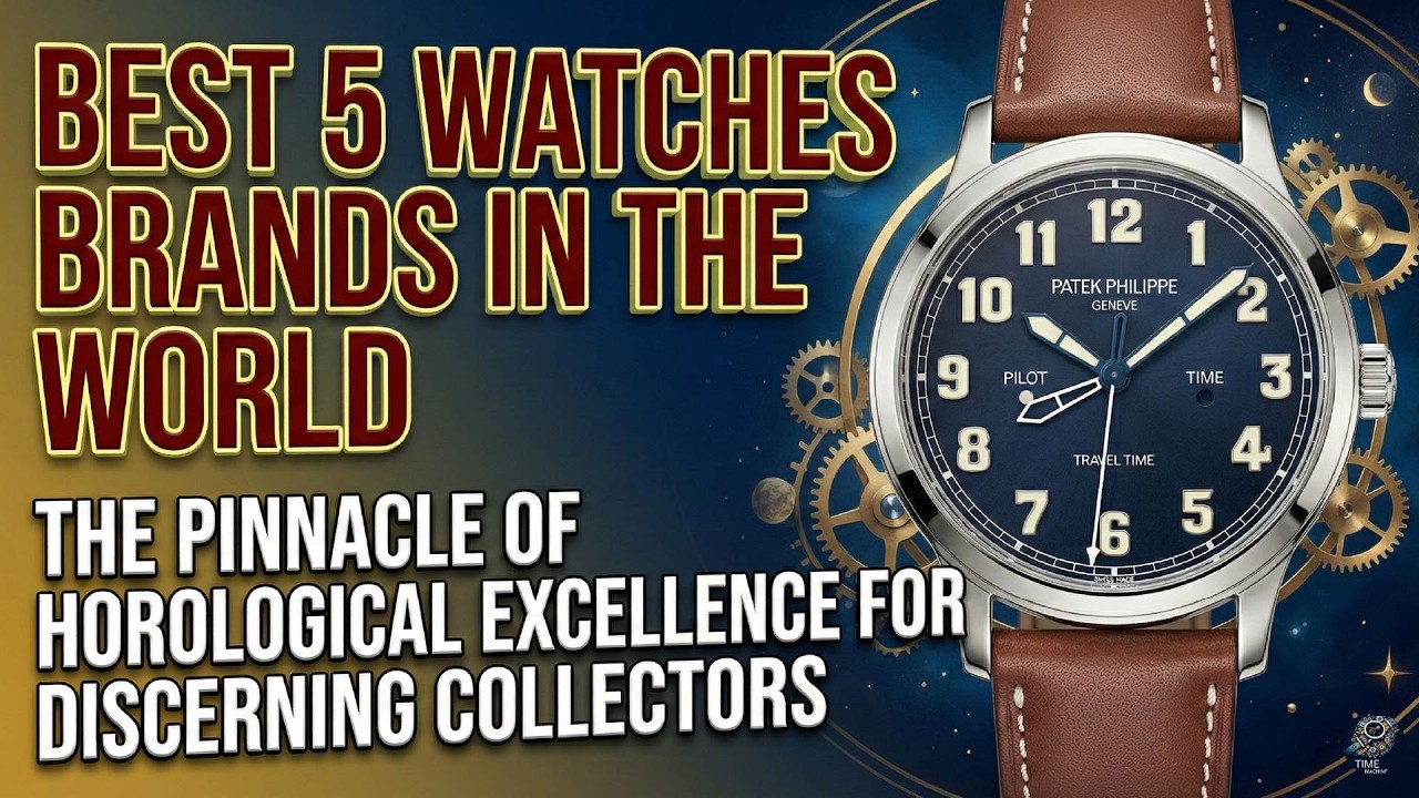 TOP 5 Best Watch Brands In The World (2026 Luxury Watch Tier List)
