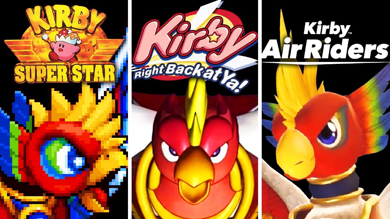 Evolution of Dyna Blade in Kirby Games (1996–2025)