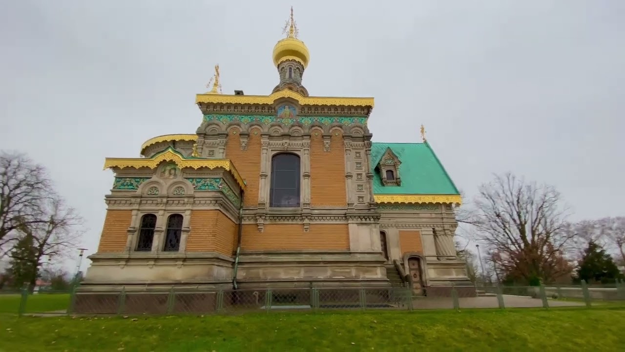 Russian Orthodox Church of St. Maria Magdalena Darmstadt #russian #germany #church #russia #europe