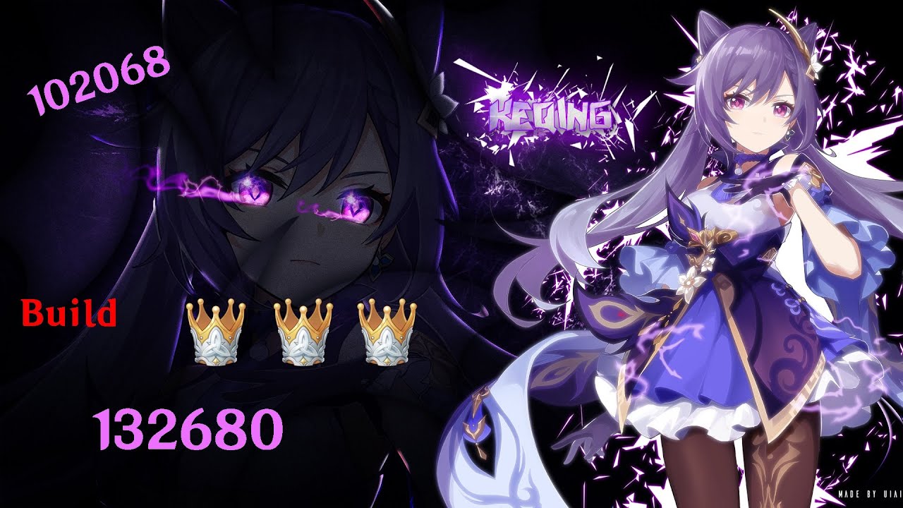 Triple Crowned Keqing Showcase + Build