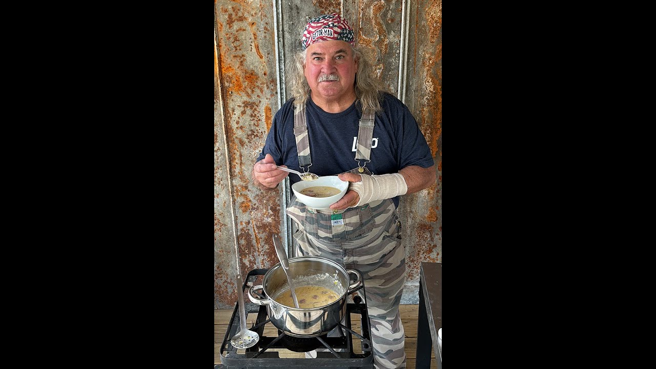 Oyster Stew! Bruce Mitchell's Louisiana Recipe.